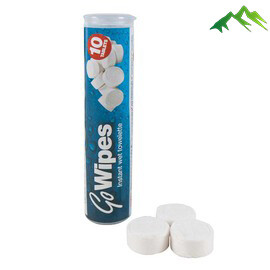 Lingettes compressées x10