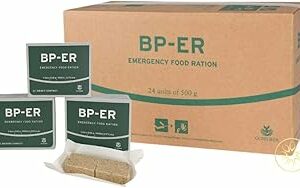 Bp-Er Ration D'Urgence | Boîte De 24 X 500 G Nourriture Longue Durée Prête À Être Consommée Immédiatement.
