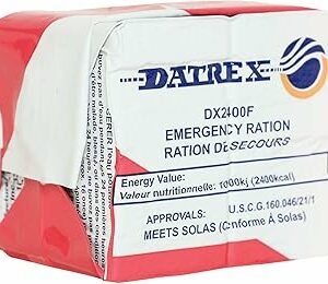 Datrex Emergency Survival 2400 Calorie Food Ration Bar, 12 Bars