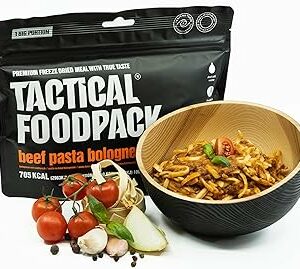 Tactical Foodpack Maxi Ration DE Survie - PÂTES À LA BOLOGNAISE