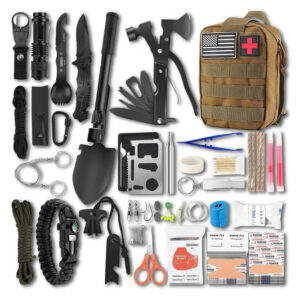 Kit de Survie Kaki (18 en 1)