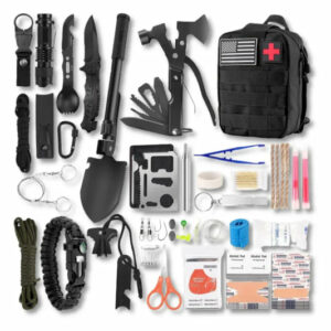 Kit de Survie 18 en 1 Noir