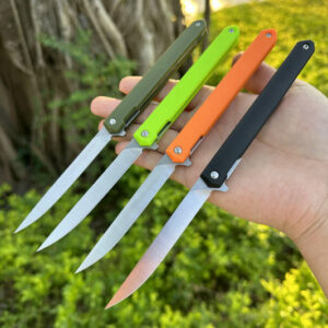 Couteau Bushcraft Lame Fine